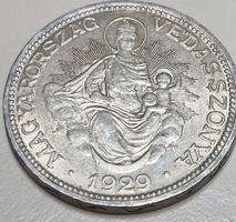 Pièce 2 PENGO 1929 Hongrie état d'usage
