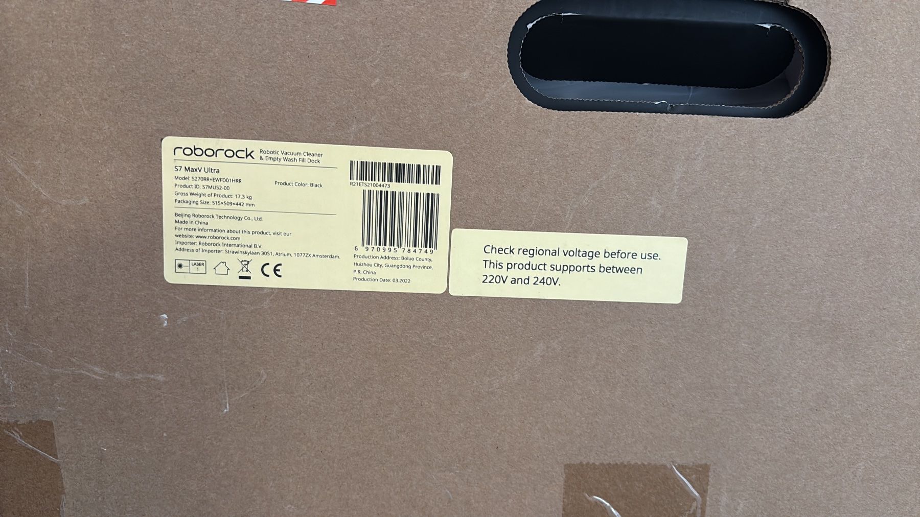 Roborock Aspirapolveri & Accessori: Roborock S7 MaxV Ultra - Neu, Originalverpackt – Nuovo e nell'imballaggio originale da Reigoldswil venduto da Ellwa 5
