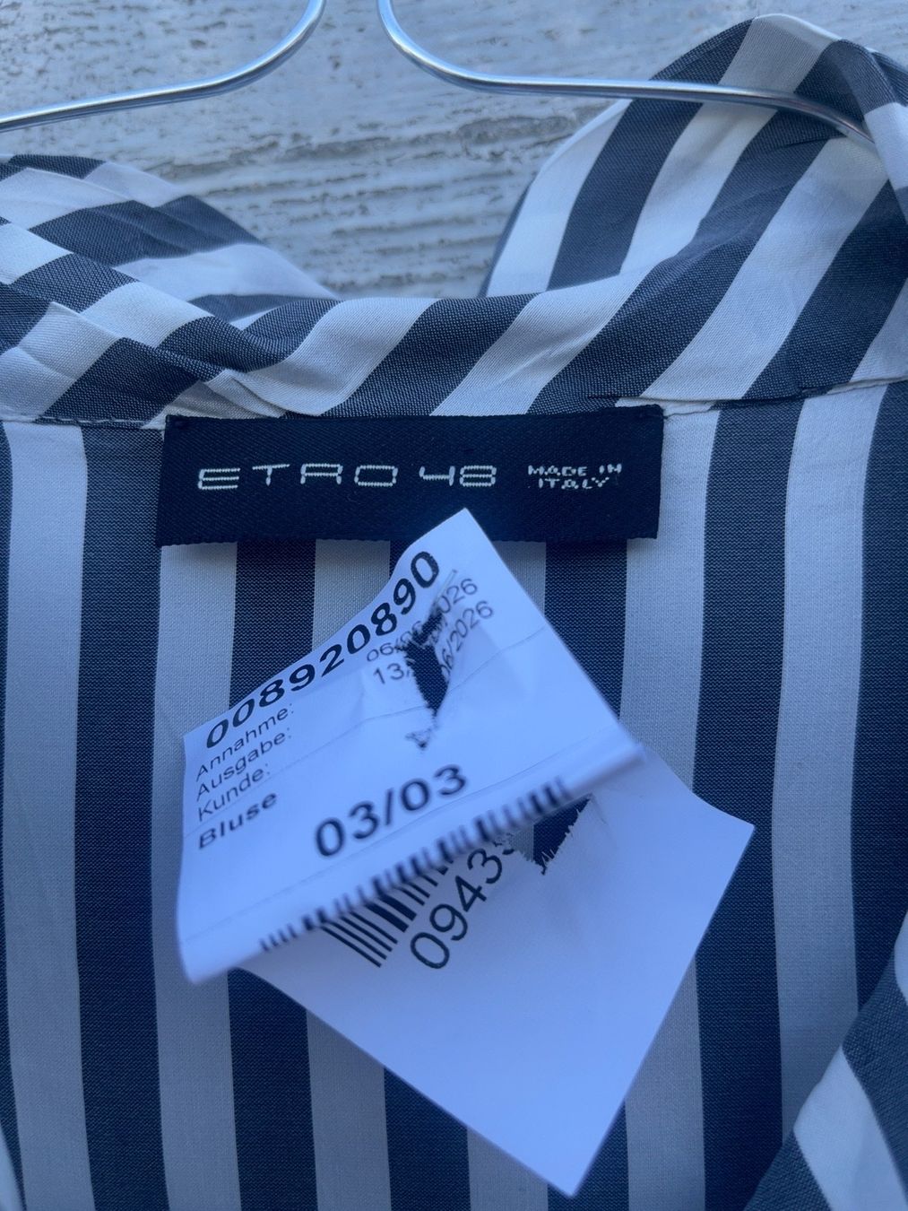 Etro Blusen: ETRO Milano 100 % Seide Bluse Gr. IT 48 – Neu (gemäss Beschreibung) aus Zollikon von Kimberly02 1