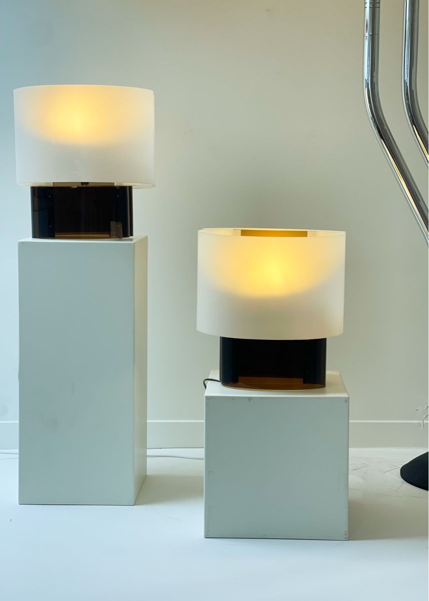 Lampes: Paire de lampes modèles Cyclade par Danielle Quarante- Franc – D'occasion à Mont-sur-Rolle par G1970