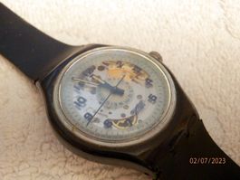 Swatch, Automatic, 1994, 23 Jewels, 37mm, die Uhr läuft.