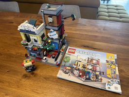 LEGO Creator 3-in-1 31097 Stadthaus mit Zoohandlung & Café