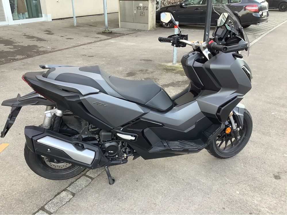 Casque De Moto L   Scorpion EXO GT SP Air Augusta   Schwarz Matt Grau Grün