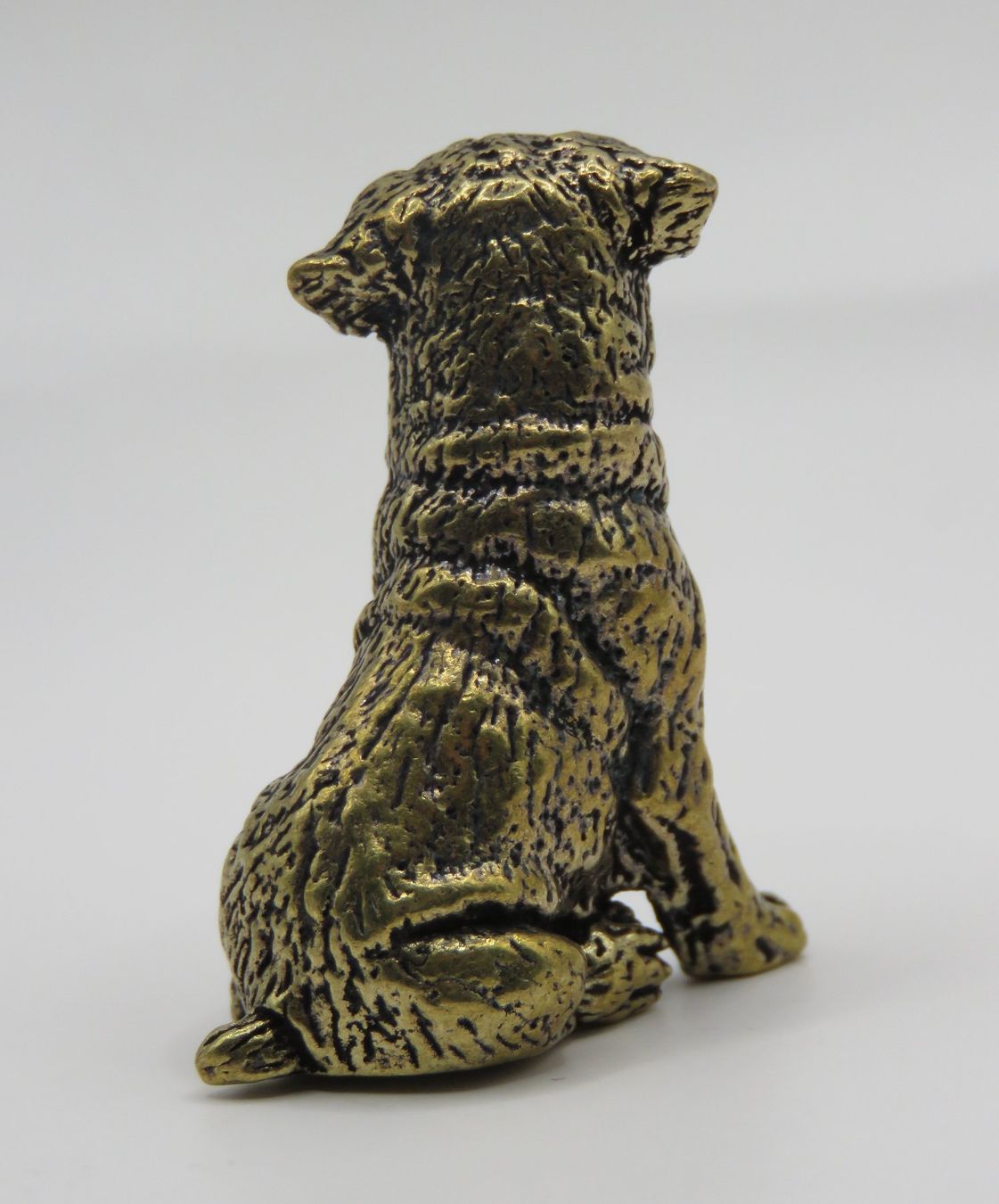 Figuren: Dekorative - MOPS - Messing Figur - Dekoration - 3x1,5cm – Neu und originalverpackt aus Grenchen von Yamahwildstar16 4