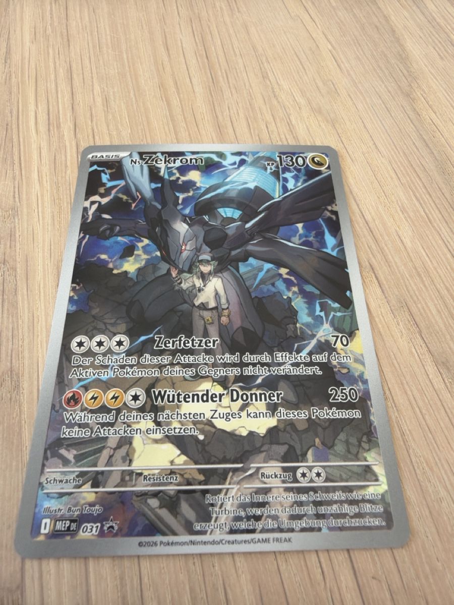 Pokémon Carte collezionabili: NS Zekrom #31 Promo Karte – Nuovo (secondo la descrizione) da Adligenswil venduto da mat_cj8t 2