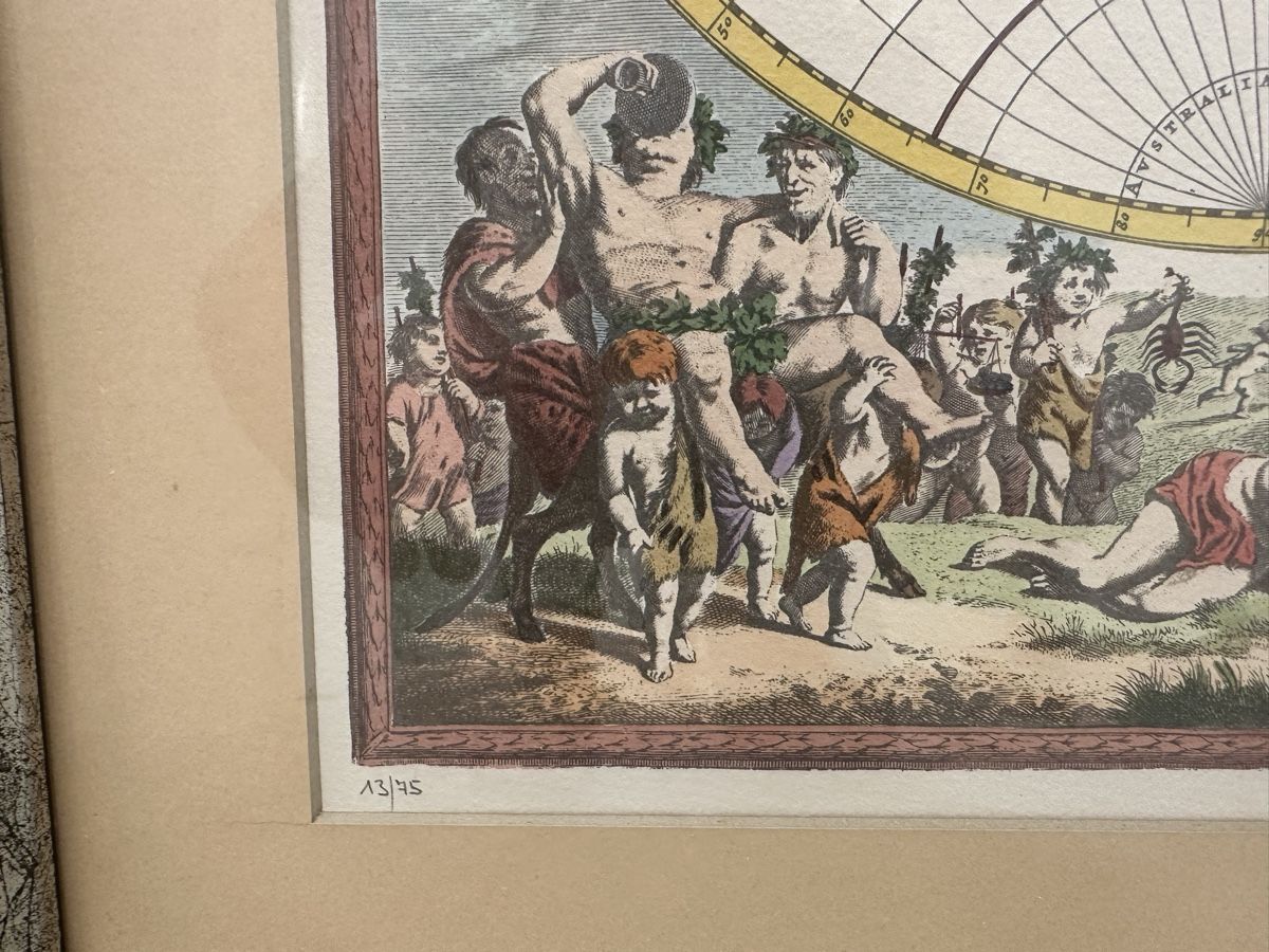 Foto & Immagini: Frederik de Wit Nova Orbis Tabula Nr. 13/75 gerahmt – Usato da Ruswil venduto da GARAN 1