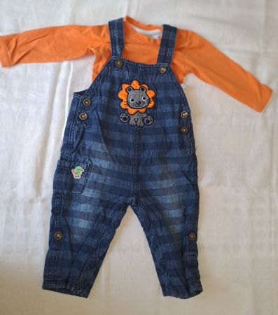 Ensemble BODY + Saloppette pour garçon Taille 74