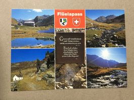 AK Flüelapass Graubünden mehrbildrig