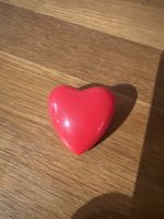 Herz Anstecker rot mit blinkenden Licht 