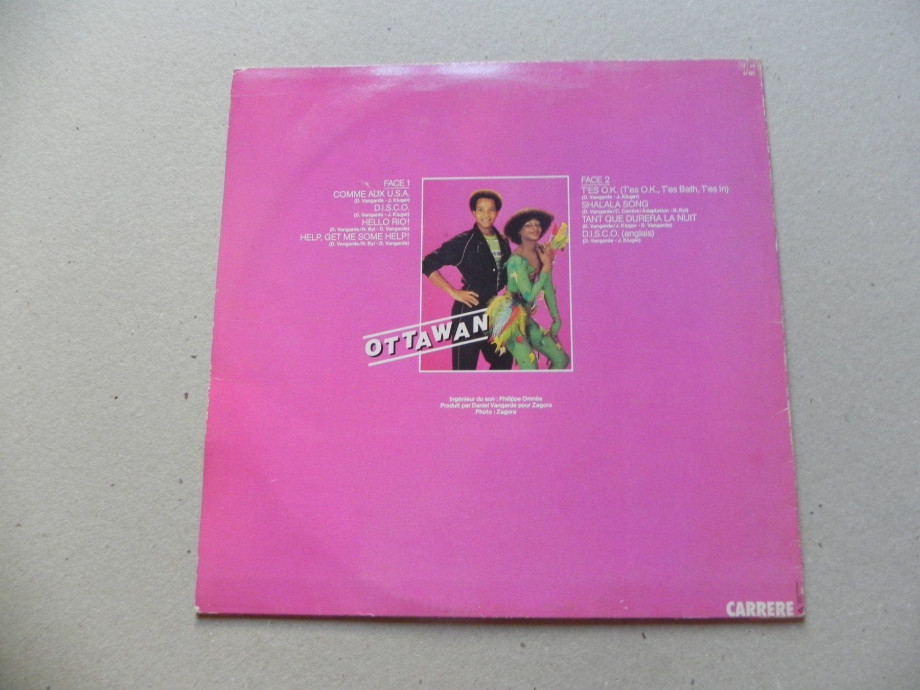 Dischi in vinile: LP Latin Disco Ottawan 1980 D.I.S.C.O. – Usato da Siebnen venduto da krimsie 1