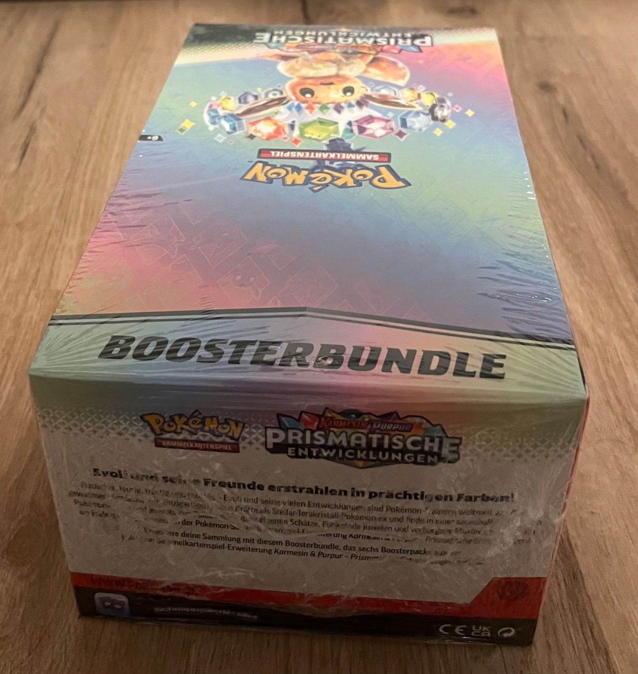 Pokémon Sammelbilder & Trading cards: Prismatische Entwicklung Booster Bundle Display, sealed, De – Neu und originalverpackt aus Kaisten von JKsPokedeals 1