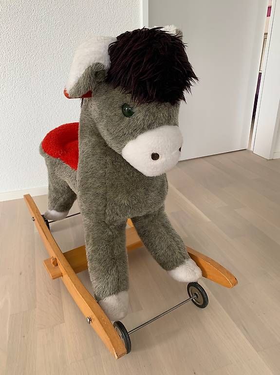 Giocattoli: Schaukel-Pferd bzw.-Eseli – Usato da Wettingen venduto da Suzanne015