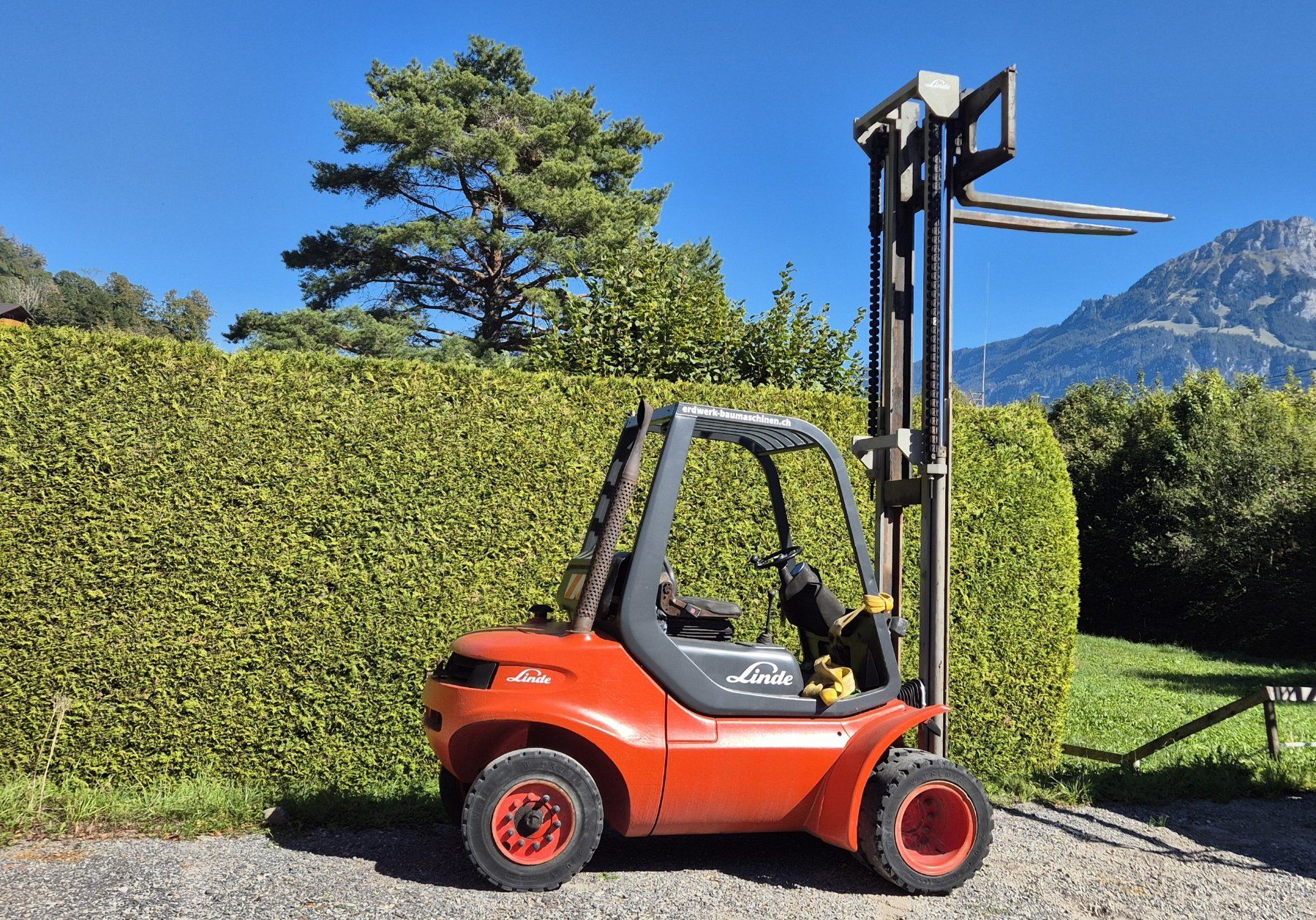 Linde Carrelli elevatori e a forche: Linde Stapler H40d mit Zwillingsbereifung – Usato da Ringgenberg BE venduto da mme_776b 1