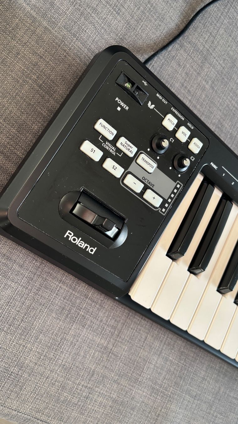Roland Strumenti musicali: Roland A49 Midi Keyboard – Usato da Lausanne venduto da Pazuzu02 1