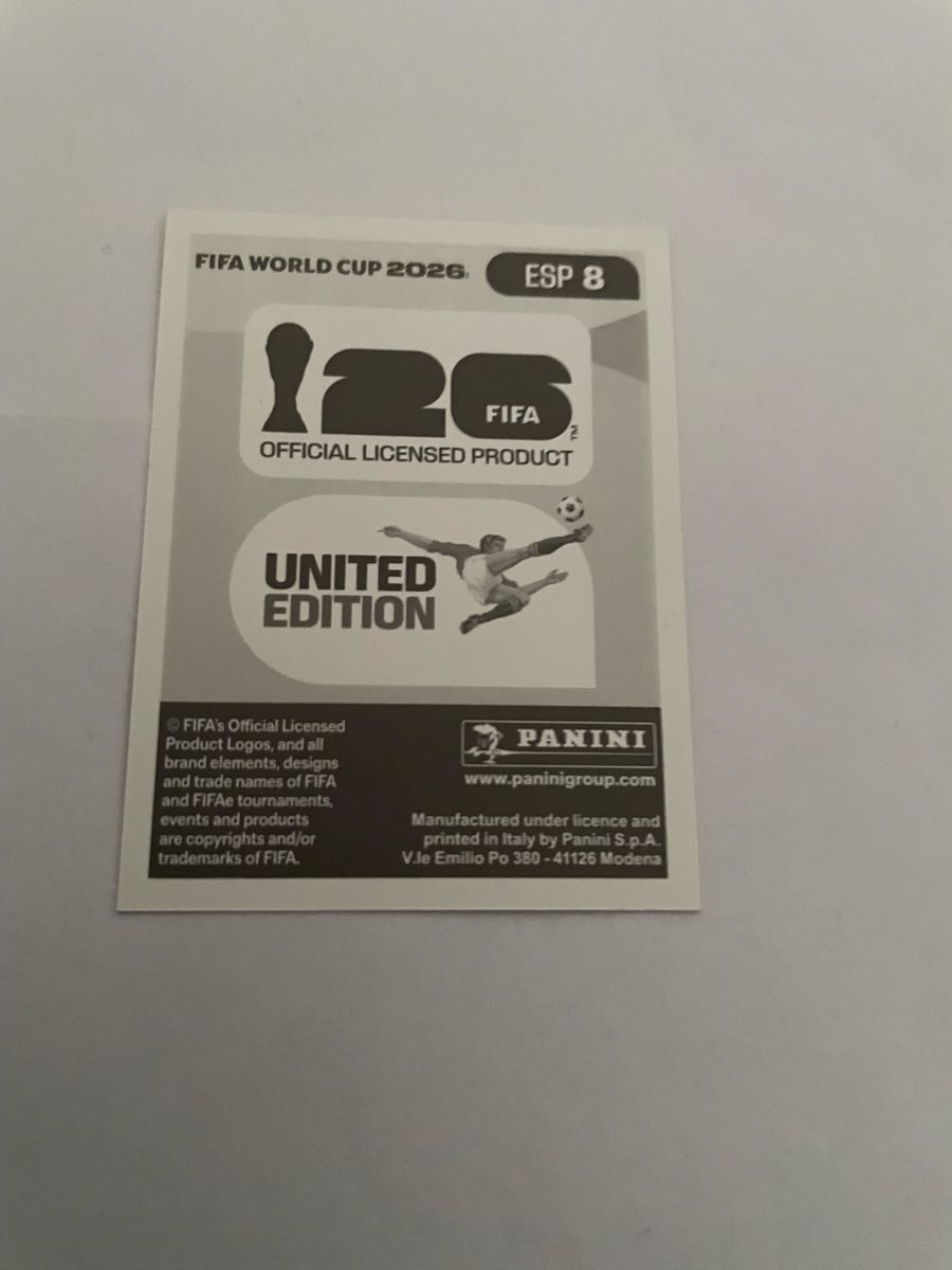 Panini Carte collezionabili: FIFA WM 2026 Marc Cucurella ESP 8 – Nuovo (secondo la descrizione) da Winterthur venduto da Cobraforce 1