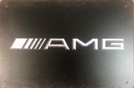 Mercedes AMG Schild Blechschild A B C E G Klasse One Maybach