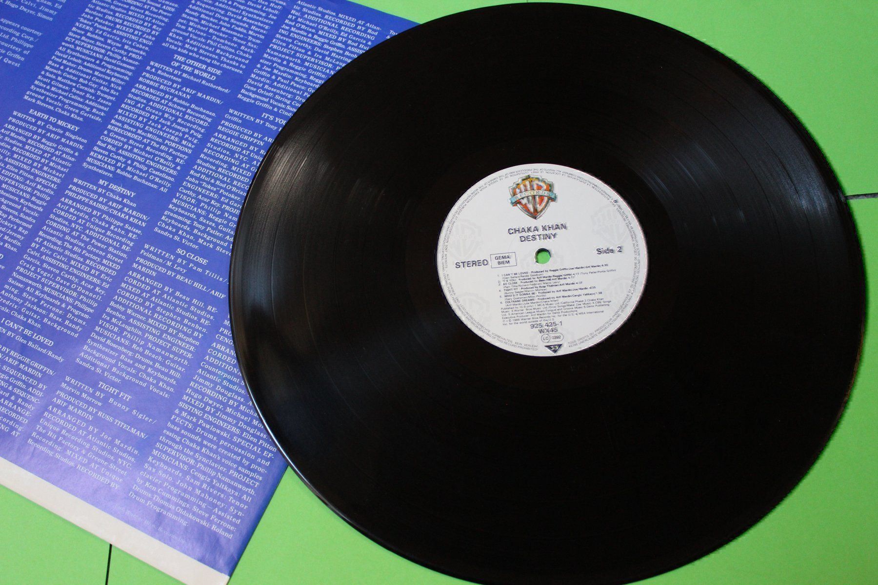 Dischi in vinile: Chaka Khan - Dastiny LP Vinyl Germany 1986 – Usato da Tübach venduto da JamesStone 5