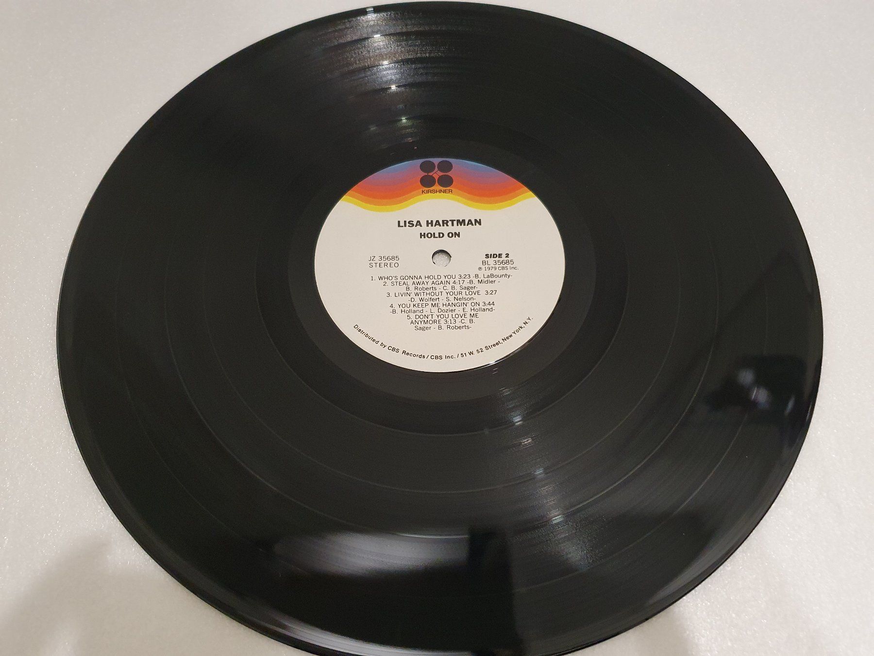 Dischi in vinile: Lisa Hartman – Hold On – Usato da Uster venduto da Vinyl-Leidenschaft 4