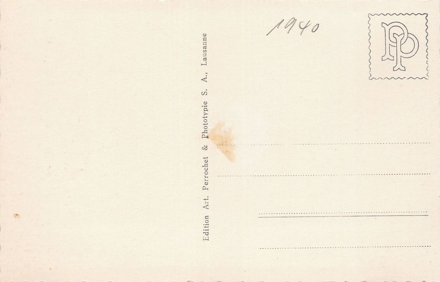 Cartoline postali: Fribourg et la Sarine, datée 1940 – Usato da Frauenfeld venduto da POML 1