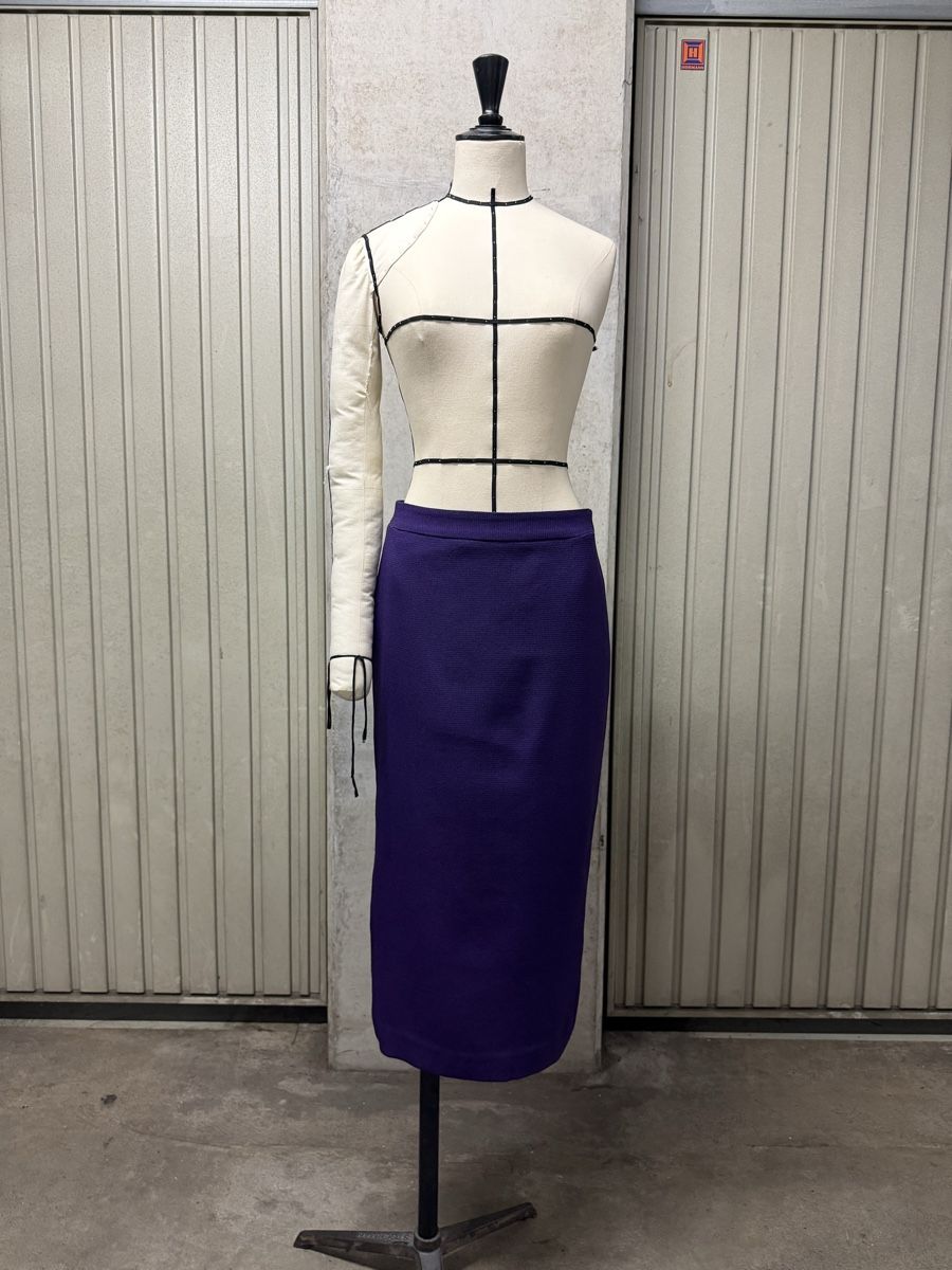Anzüge & Kostüme: ENSEMBLE VESTE ET JUPE CRAYON SIXDO VIOLET  – Neu (gemäss Beschreibung) aus Petit-Lancy von phikipi 1
