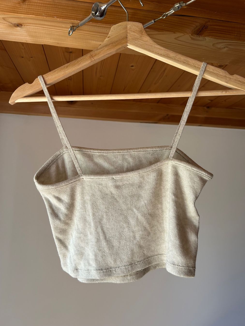 Zara Lotti di vestiti: Loungewear Set, Crop Top & Hose, Beige, M – Usato da Erlen venduto da nin_b8c6 2