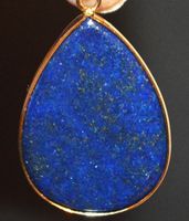 Anhänger L-6246 – Lapislazuli 35x26mm