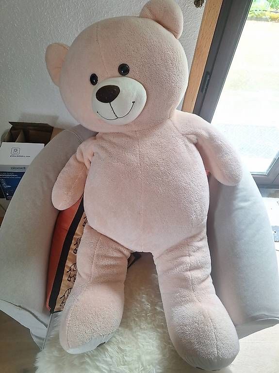 Spielzeuge: Nounours rose géant en peluche – Gebraucht aus Chéserex von aux_p86n