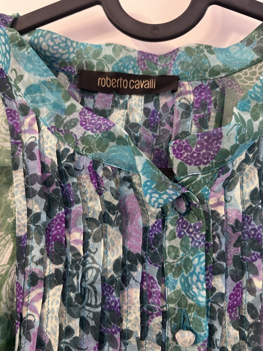 Roberto Cavalli Camicette: Roberto Cavalli Seidenbluse Gr. 44 – Usato da Zürich venduto da OLDandNEW. 2