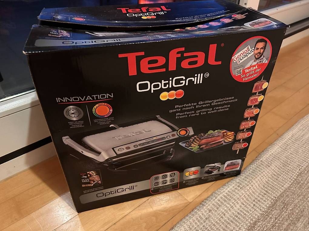 Tefal Elettrodomestici da cucina: Tefal OptiGrill Kontaktgrill – Usato da Zug venduto da _B.Sch