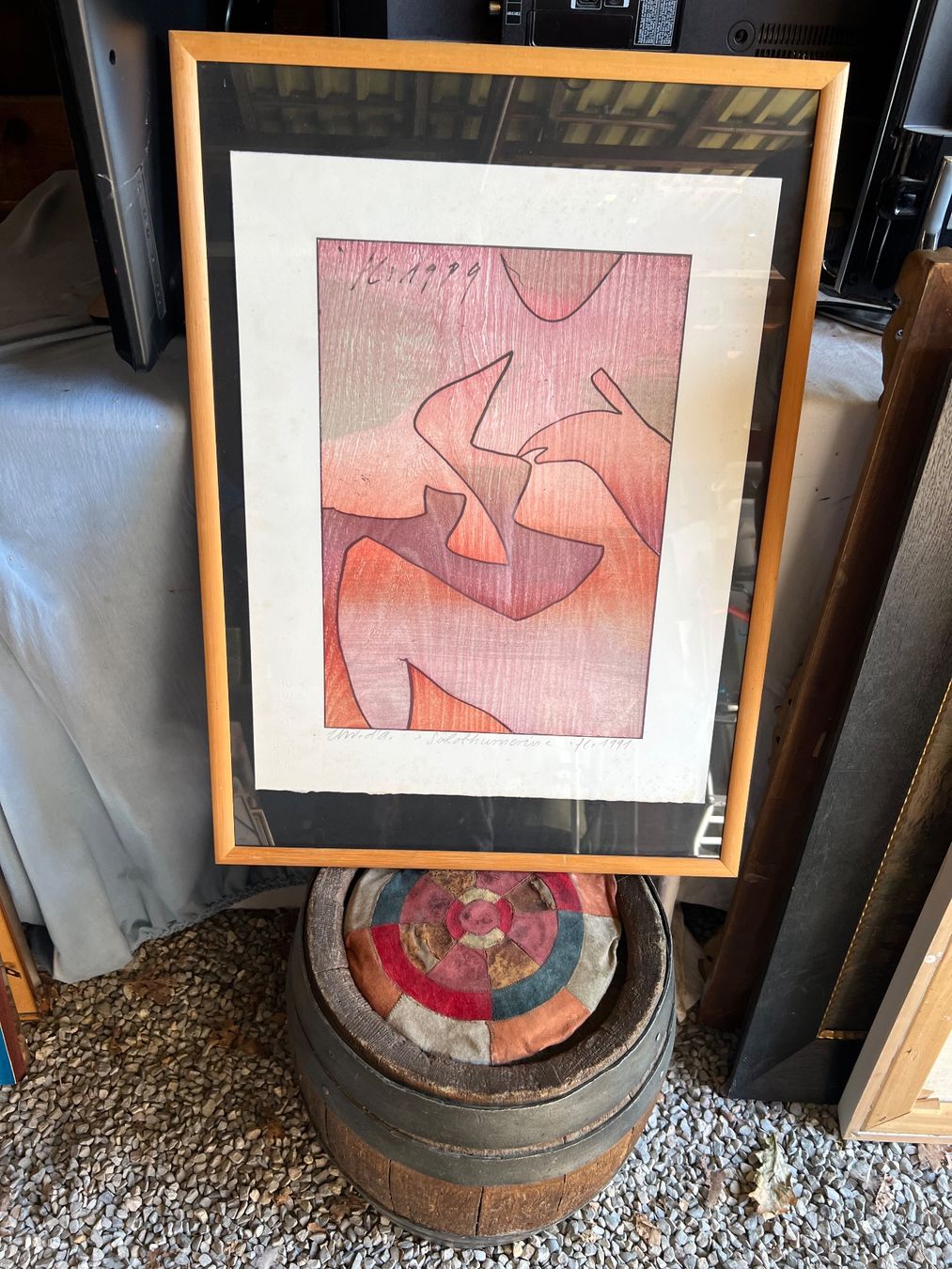 Arts picturaux & lithographies: Lithografier mit Signatur, Nr 54 – D'occasion à Glattfelden par maa_qcj8