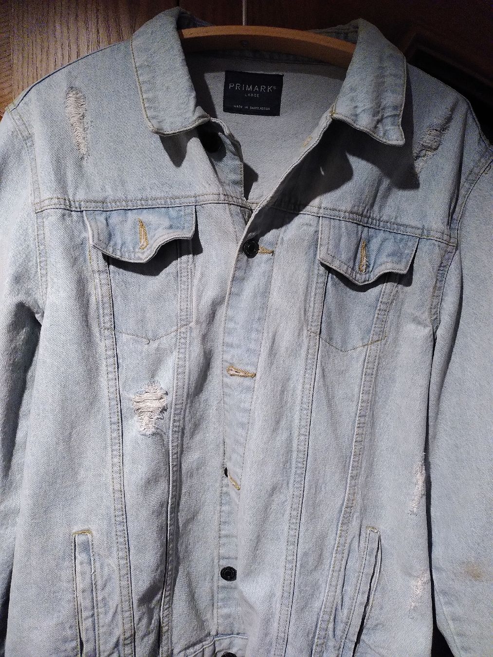 Jacken: Jeansjacke hell L – Gebraucht aus Richterswil von sil_lm7x 1