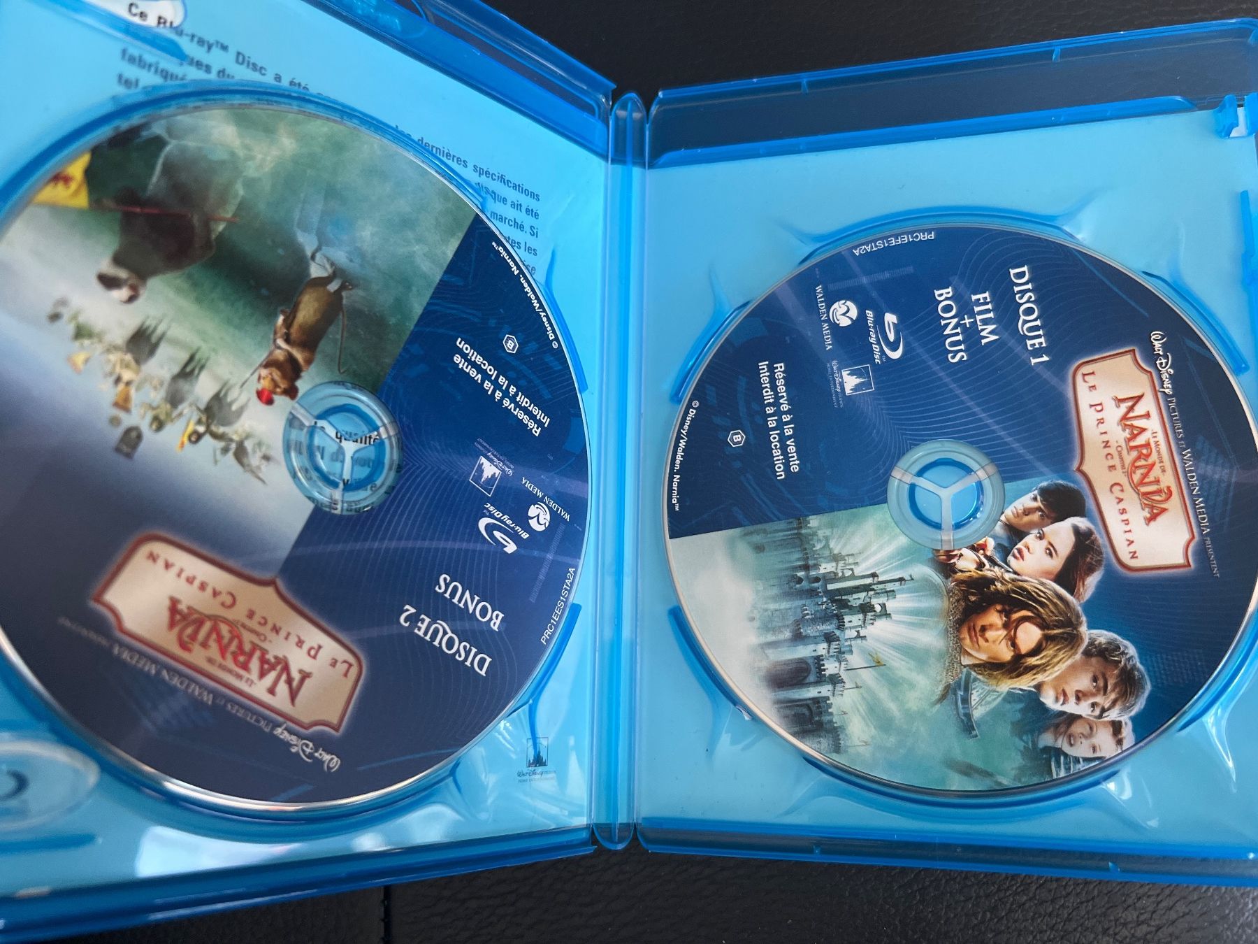 Alle DVDs: 2 Blu-ray « le monde de Narnia 2 Le Prince Caspian » francai – Gebraucht aus Bouveret von Feelgoodtrading 2