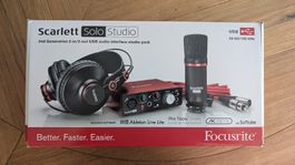 Focusrite Scarlet Solo Studio 2nd Gen