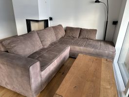 Grosses Ecksofa mit Bettfunktion und Stauraum