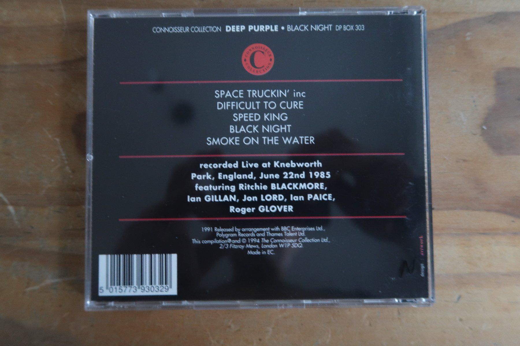 CD: DEEP PURPLE - ON STAGE - BLACK NIGHT - CD – Usato da Basel venduto da Patiscat 1