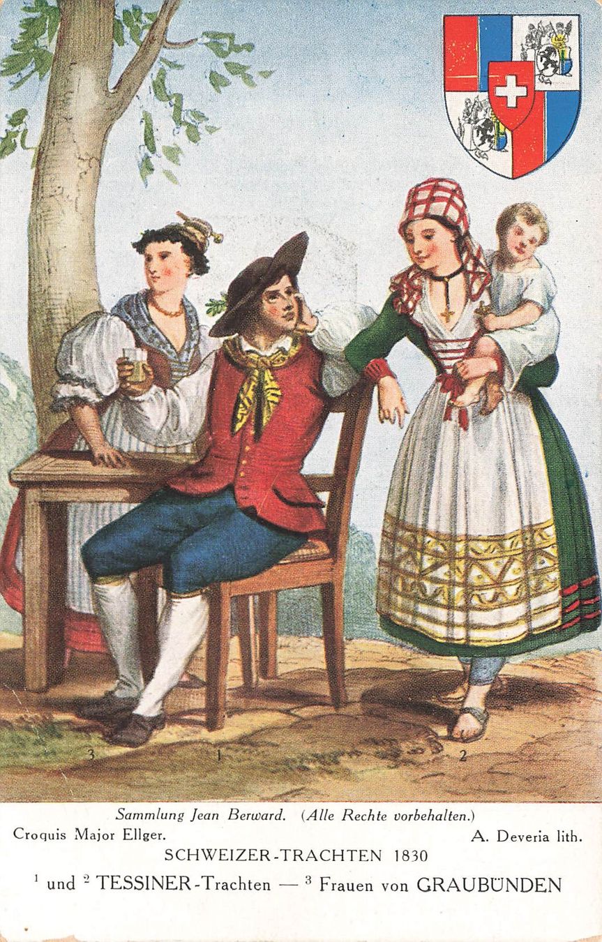 Cartes postales: Costumi Ticinesi – D'occasion à Biasca par Blenio71
