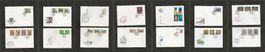 14 FDC Liechtenstein 1996 bis 2001