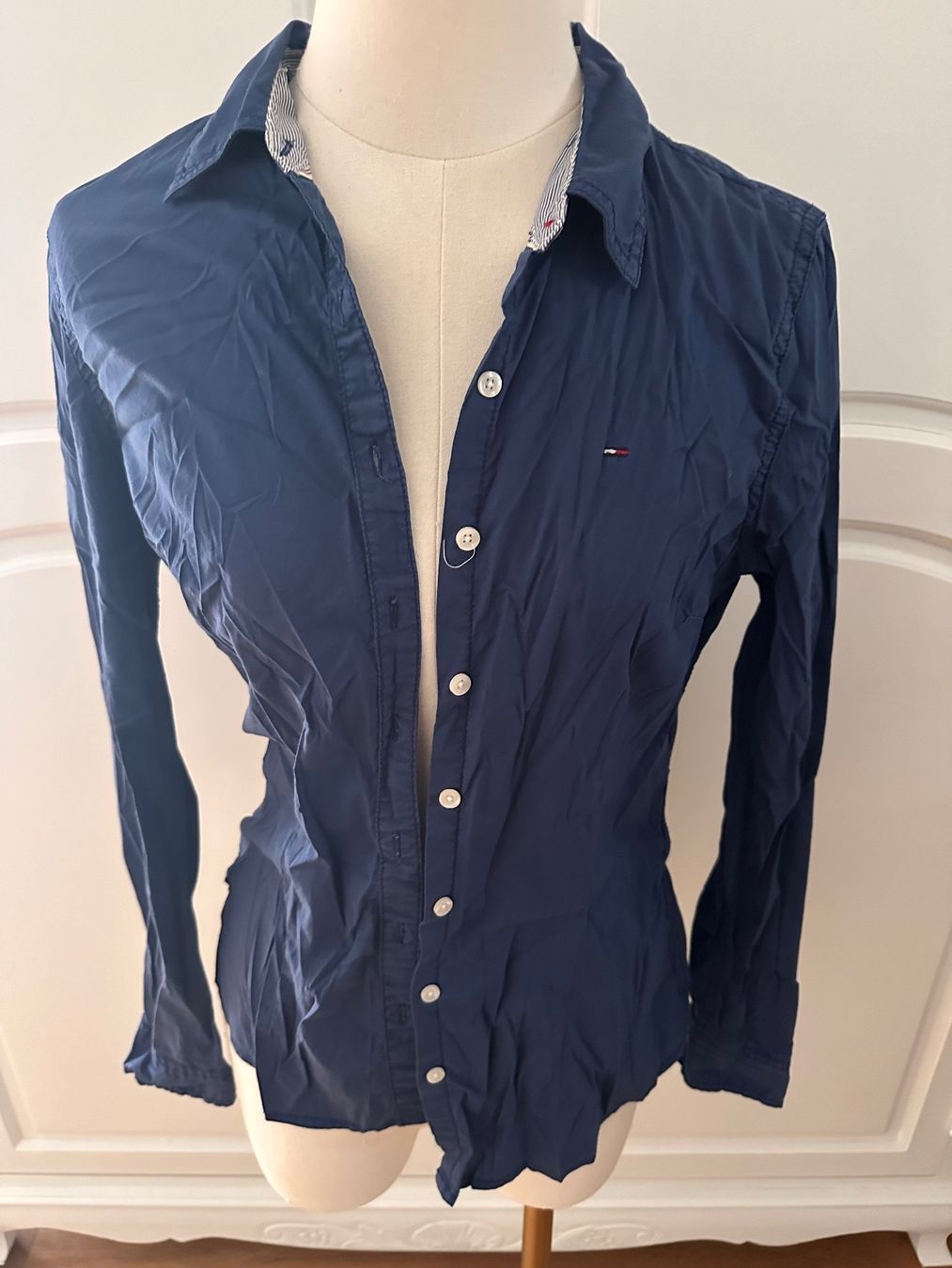 Tommy Hilfiger Camicette: Hilfiger Bluse Hemd blau s – Usato da Pfaffhausen venduto da Klaras_second_hand