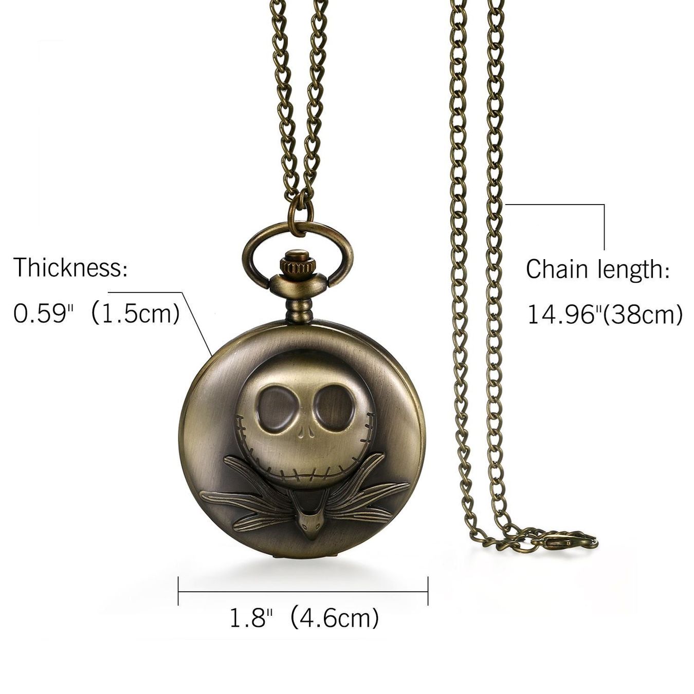 Uhren: montre de poche Jack Skellington – Neu und originalverpackt aus Delemont von Superchoice 6