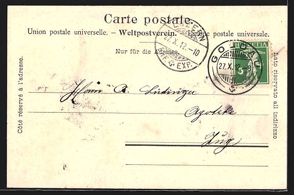 Cartoline postali: Arth am See, Kirche, Neues Schulhaus und – Usato da Berlin venduto da bartko-reher 1