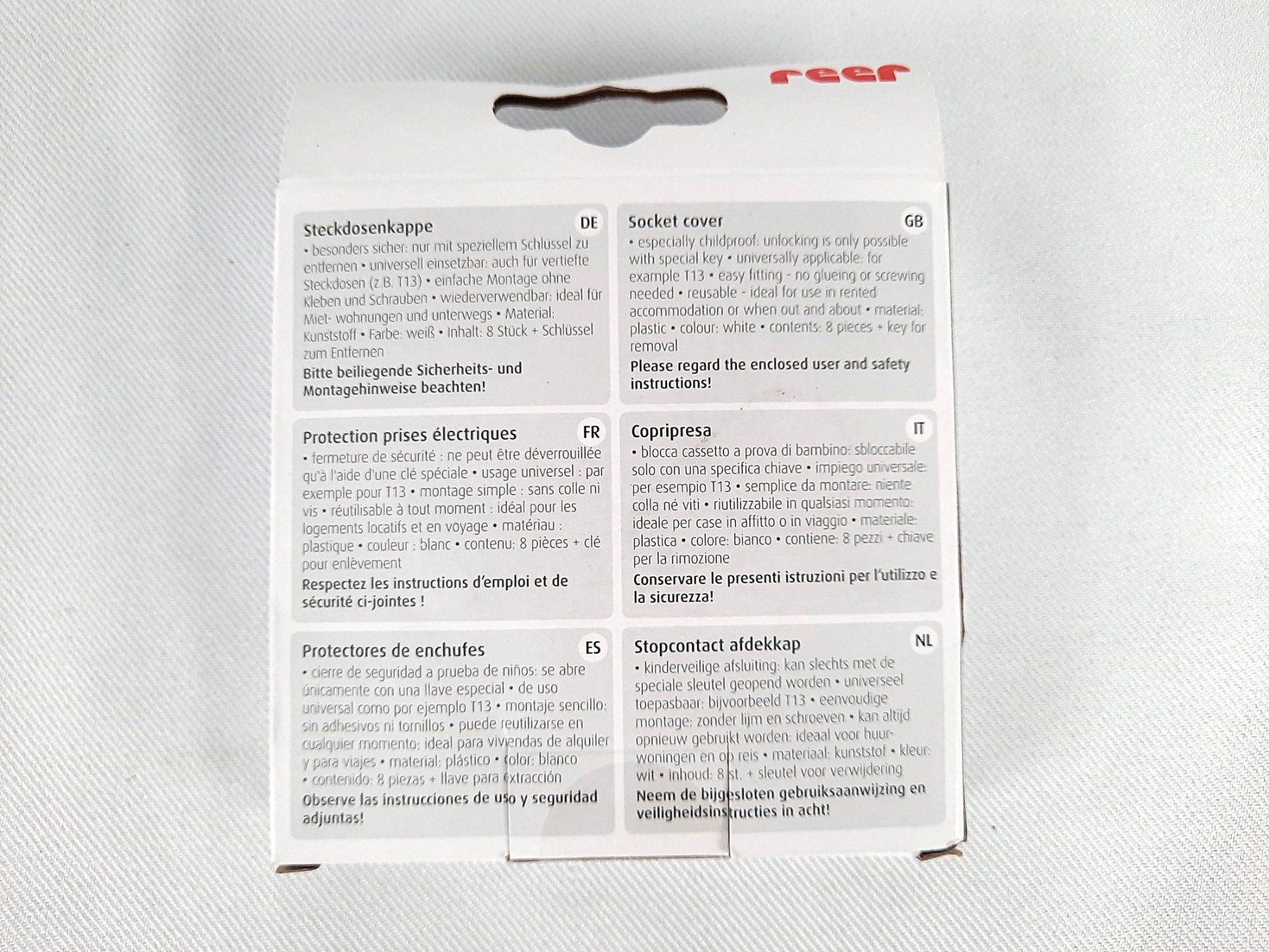 Reer Fiches d'alim.: REER Steckdosenkappe – Neuf (Voir description) à Beinwil am See par Restwert_Beinwil 1