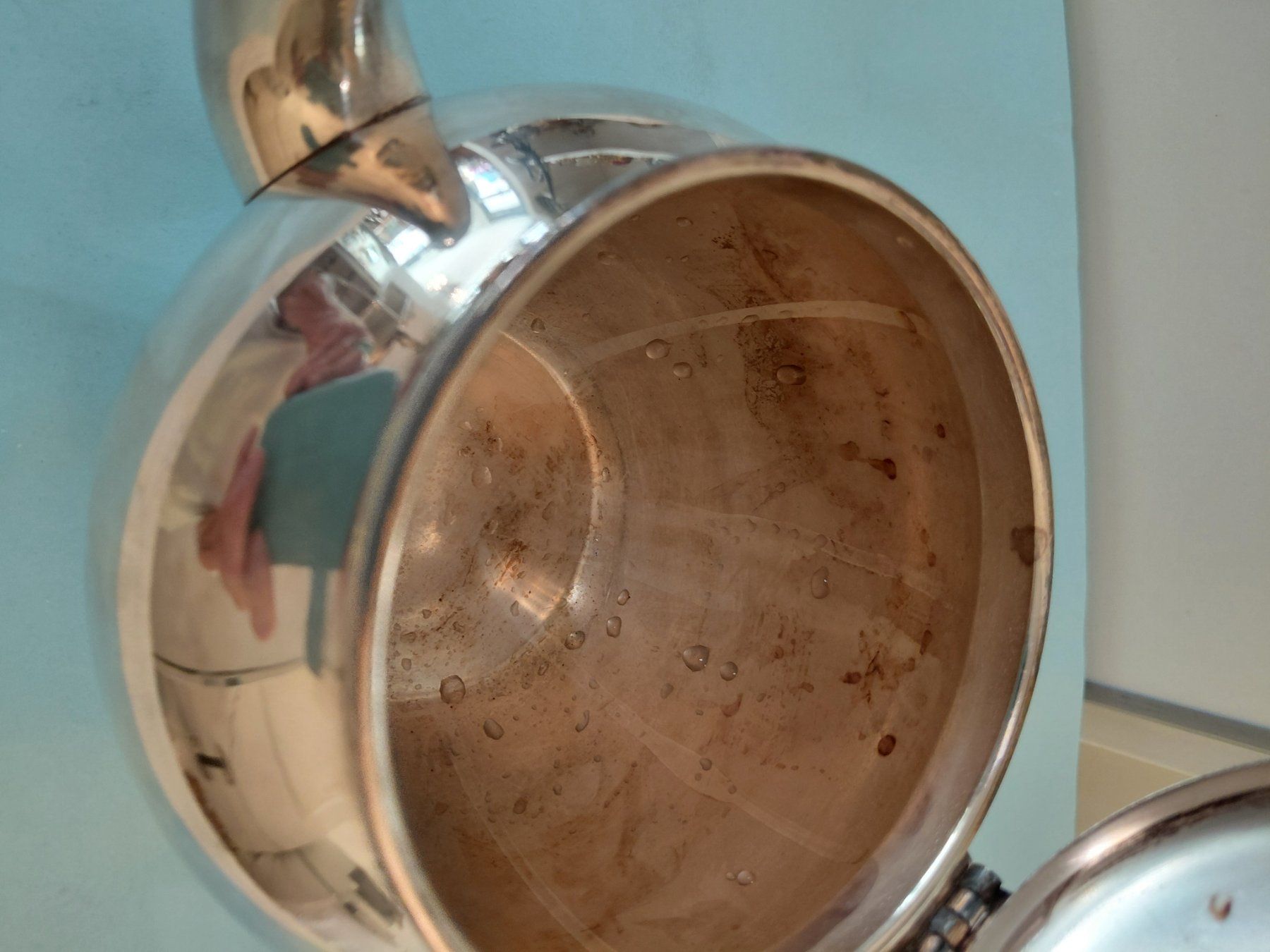 Teiere: antike, versilberte Tee- oder Kaffee- Kanne – Usato da Zürich venduto da Rosys 4