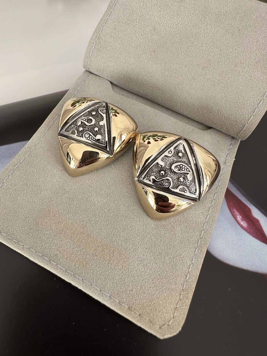 Orecchini pendenti & Orecchini a lobo: Dolman Ohrclips vintage – Usato da Zollikon venduto da pan_8jtm 4