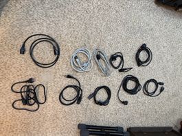 Kabel Stromkabel, PC Kabel 10stk