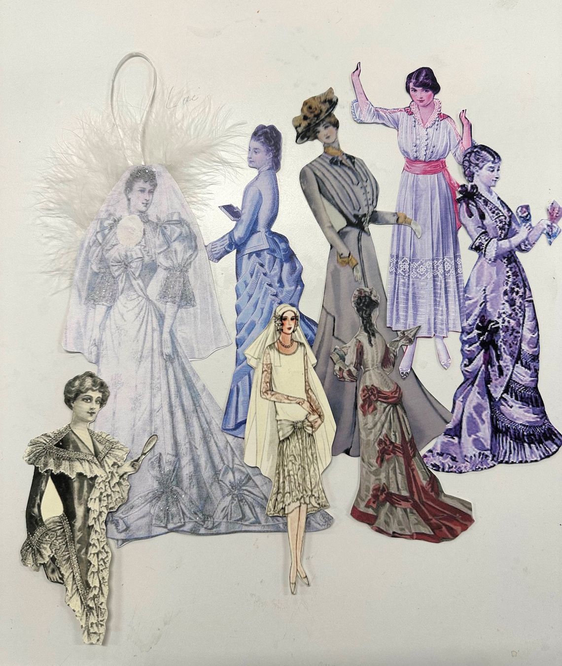 Tutte le decorazioni: Paperdolls, Papierpuppen – Nuovo (secondo la descrizione) da St. Gallen venduto da winona04 1