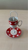 Originelle Etagere im Schweizer Design Rot/Weiss