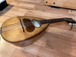 Antike Mandoline (ca.1900) Fernando Del Perugia Restauration