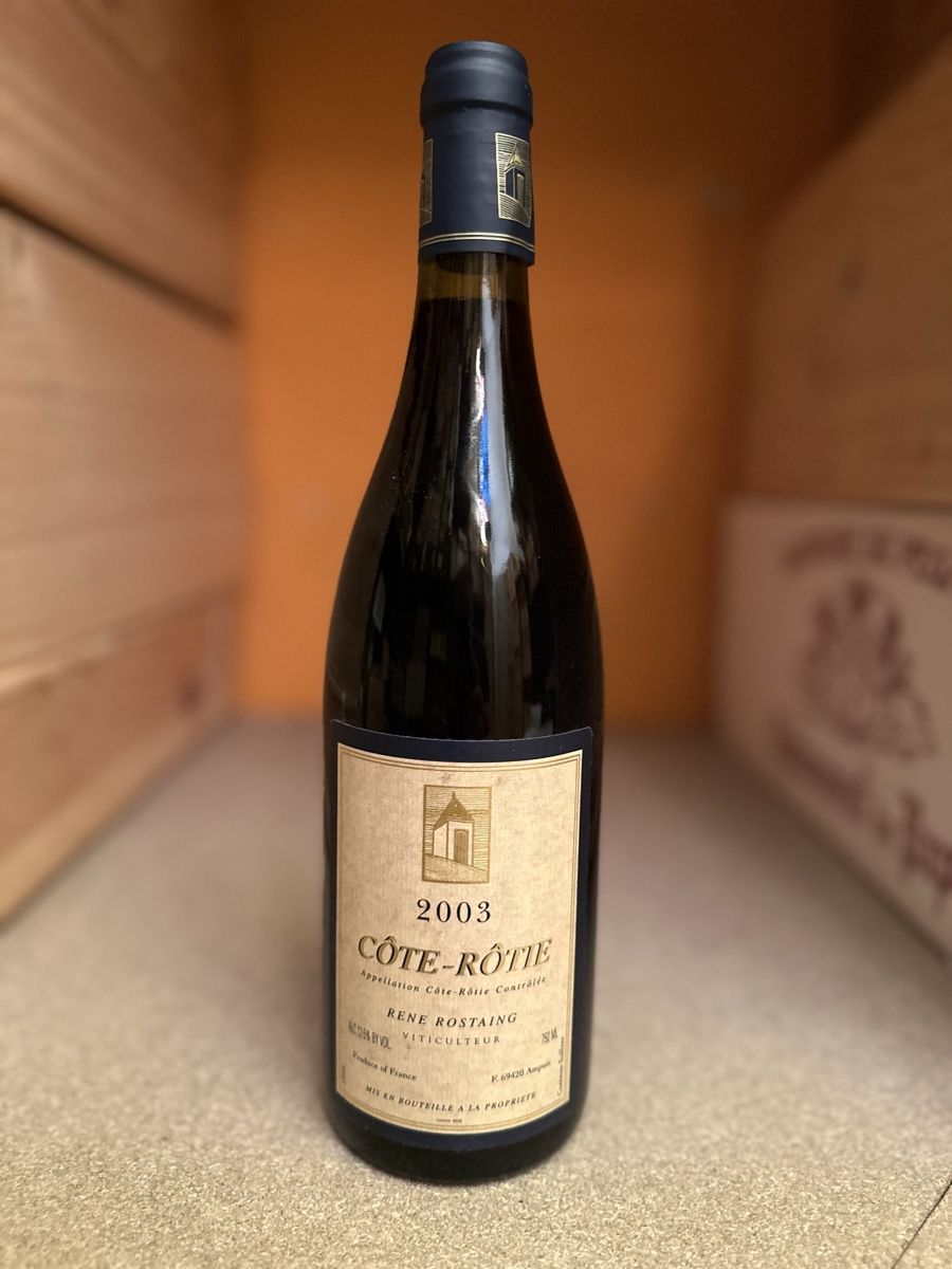 Vino: Rene Rostaing Cote Rotie 2003 – Nuovo e nell'imballaggio originale da Elsau venduto da sch_6mcn