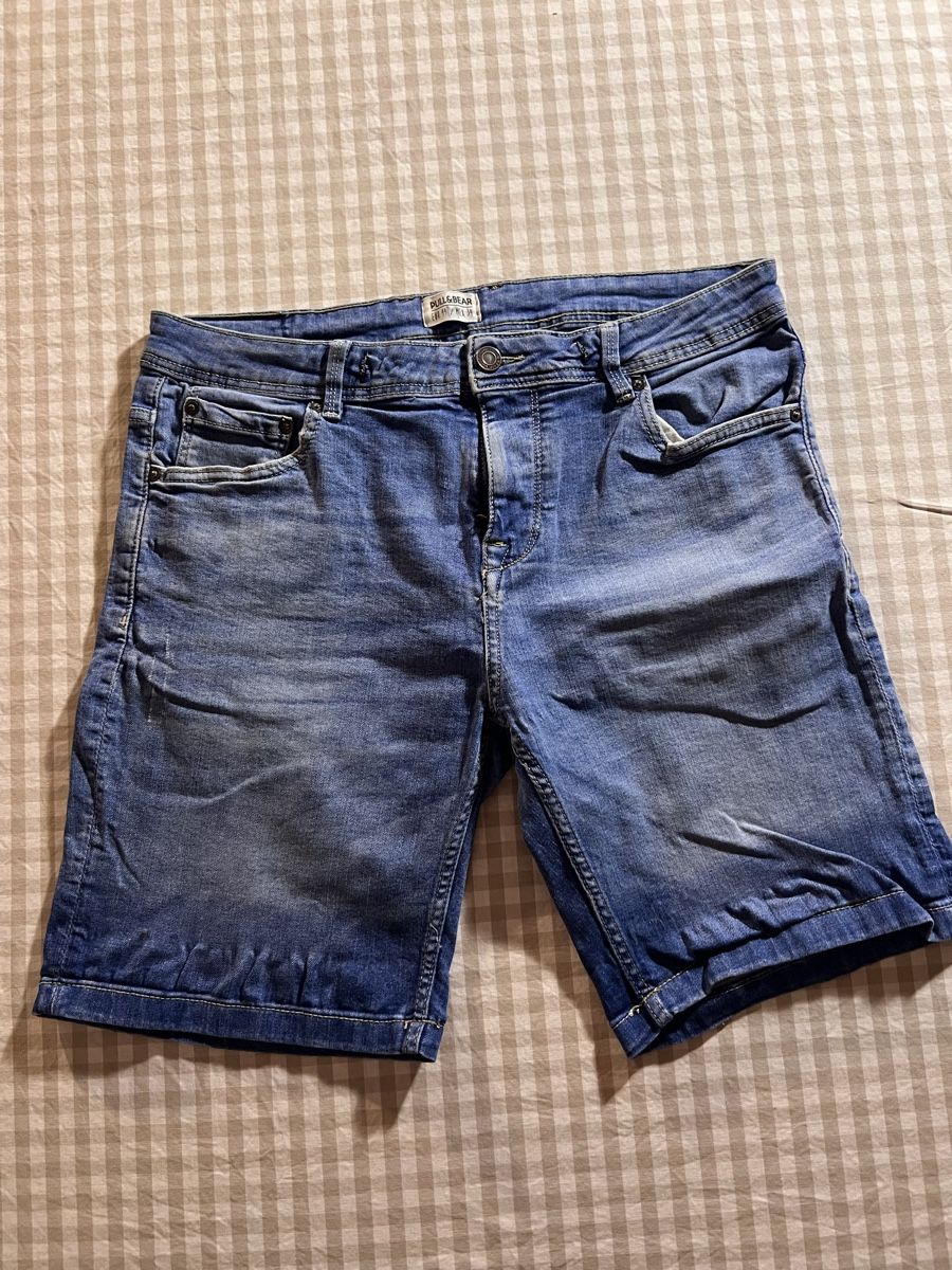 Pull&Bear Pantaloni: Jeans Shorts Pull&Bear blau – Usato da Bern venduto da mat_9mnr