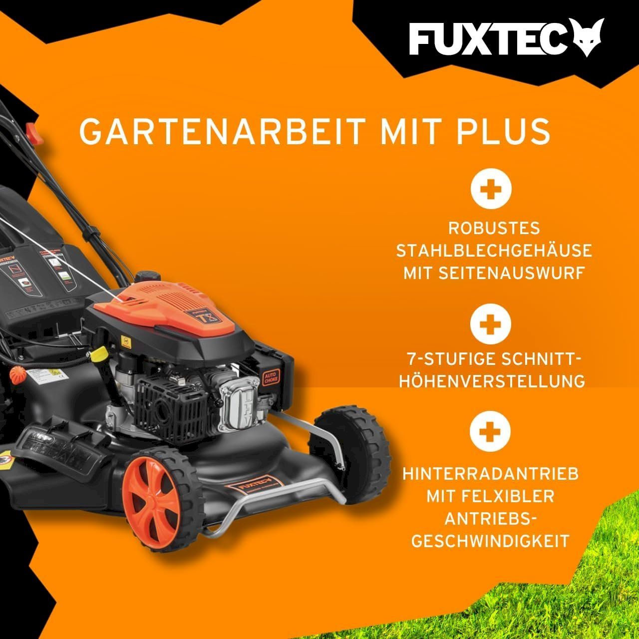 Rasenmäher: FUXTEC FX-RM5396eSPRO Benzin Rasenmäher – Neu und originalverpackt aus Bottighofen von zaap 3
